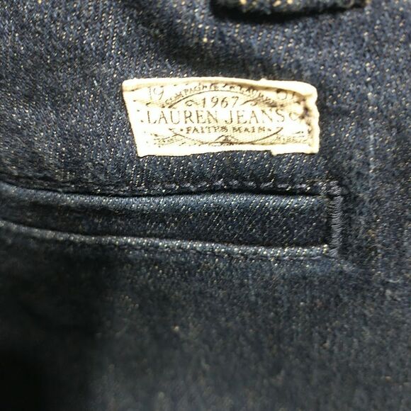 Lauren Ralph Lauren Dark Wash Women's SZ 14 Denim Skirt, . - Picture 7 of 7